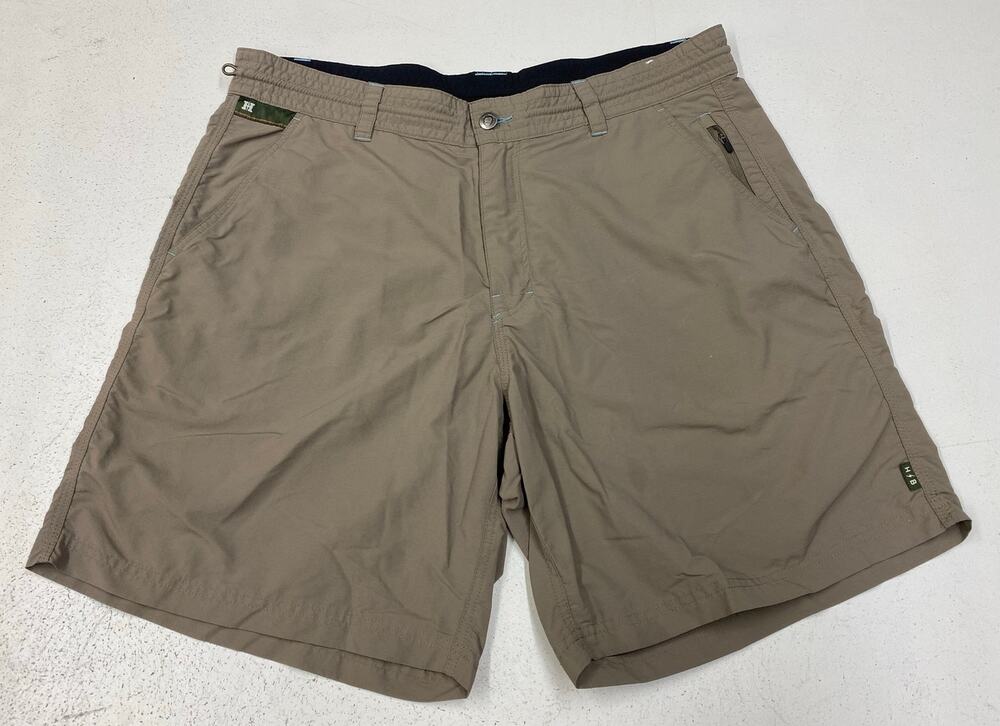 Howler Bros Horizon Hybrid Tech 8" drawstring performance hiking shorts, 38